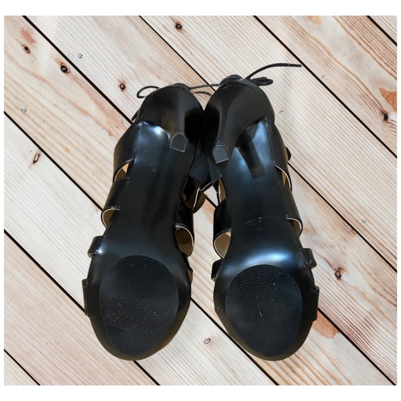 🆑 Nine West Strappy & Lace Up Corset Detail Heels - Picture 6 of 8